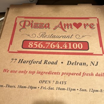 Pizza Amore - Pizza box - Pizza Near Me - Delran, New Jersey Pizza Amore - Pizza box - Pizza Near Me - Delran, New Jersey