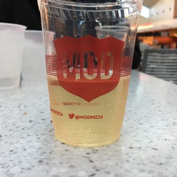 MOD Pizza - I wish I was kidding. She said they can only fill to the red line...except they are the only ones. - Pizza Near Me - Portland, Oregon MOD Pizza - I wish I was kidding. She said they can only fill to the red line...except they are the only ones. - Pizza Near Me - Portland, Oregon