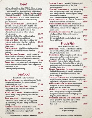 Menu photo 5 The Lobster House Norwood, NY Menu photo 5 The Lobster House Norwood, NY