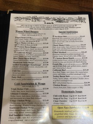 Menu photo 3 Wagon Wheel Restaurant Needles, CA Menu photo 3 Wagon Wheel Restaurant Needles, CA