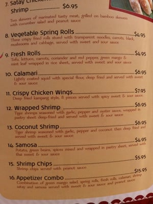 Menu photo 2 Thai Square Scarborough, ON