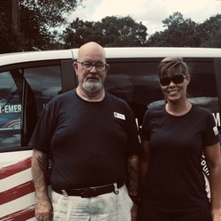 Front Line Transport Emerald Coast - Mike and Cherie are ready to take you to your next appointment.