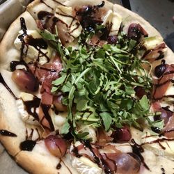 Brew Drinkery And Bistro - Like charcuterie pizza style.