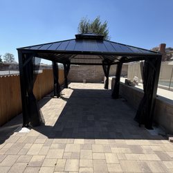 Sam Assembly - Just finished today within five hour a nice gazebo for family in Rancho Cucamonga