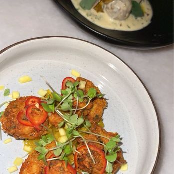 Rania - Shrimp koliwada and chicken kofta - Wine Bars Near Me - Washington, DC, District of Columbia Rania - Shrimp koliwada and chicken kofta - Wine Bars Near Me - Washington, DC, District of Columbia