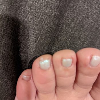 Euphoria Nails & Spa - Thick polish peeling after an hour - Nail Salons Near Me - Monrovia, California Euphoria Nails & Spa - Thick polish peeling after an hour - Nail Salons Near Me - Monrovia, California