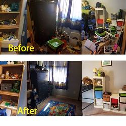 Lost Sock Organizing - Boys and their messes.....umm I mean toys!