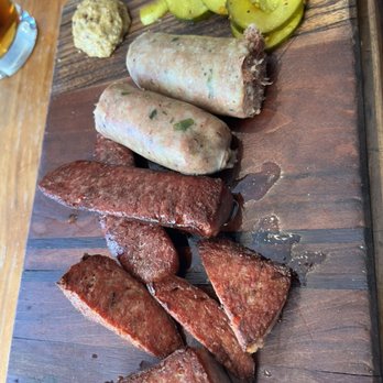 Cochon Butcher - Various sausages: andouille, deer, boudin - Sandwiches Near Me - New Orleans, Louisiana