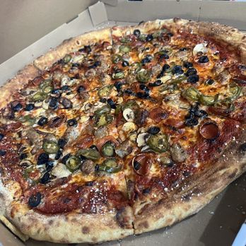 Don Gotti's - Gotham City with jalapeno add-ons. - Pizza Near Me - Rancho Cordova, California Don Gotti's - Gotham City with jalapeno add-ons. - Pizza Near Me - Rancho Cordova, California