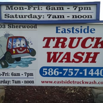 Eastside Truck Wash - Street sign. - Car Wash Near Me - Warren, Michigan Eastside Truck Wash - Street sign. - Car Wash Near Me - Warren, Michigan