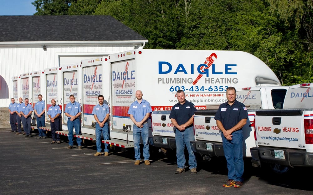 Slide of Daigle Plumbing, Heating and Cooling