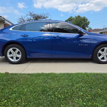 Beast Auto Tints - 2023 Chevy Malibu Tint Window Finish - Car Window Tinting Near Me - Chicago, Illinois