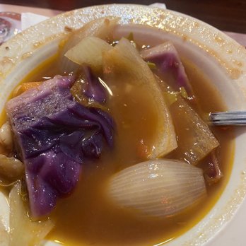 Carl's Pizza - Minestrone??????   Ewwww!   And look how messy! - Pizza Near Me - Denver, Colorado