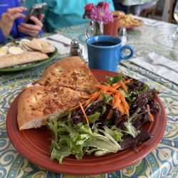 Sweet Basil - Turkey Melt with Salad