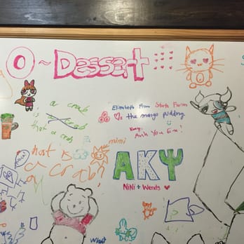 Cafe O'Dessert - Me and my friend drew two of the powerpuff girls - Desserts Near Me - Seattle, Washington Cafe O'Dessert - Me and my friend drew two of the powerpuff girls - Desserts Near Me - Seattle, Washington