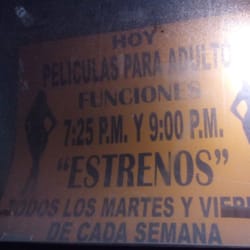 Cinema Salvador Carrillo - HOY Películas para adultos.