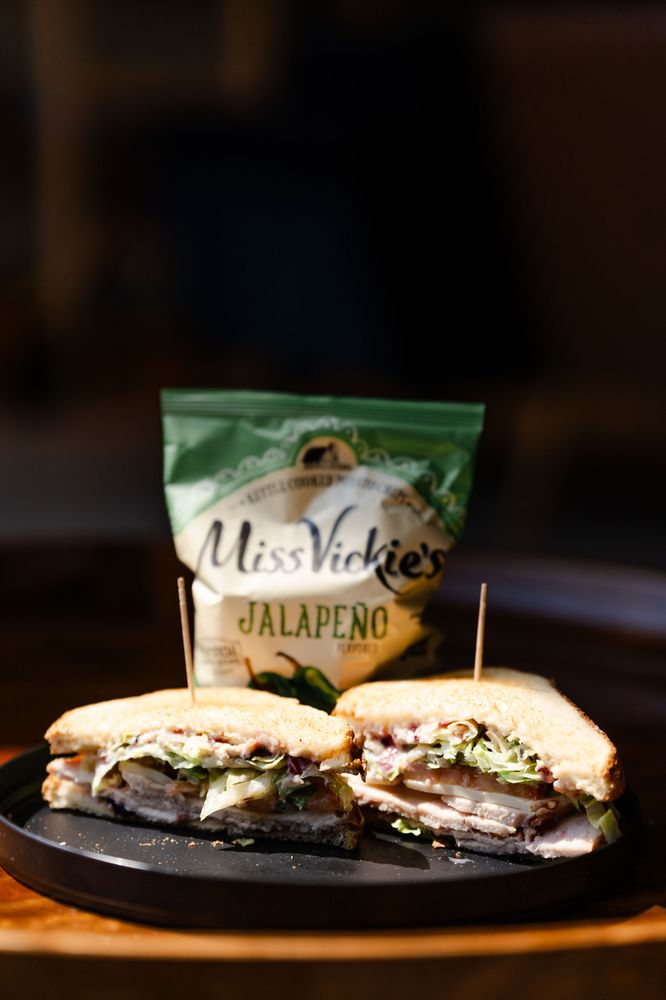 Food from The White Rabbit Coffee House