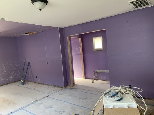 Paint Projects & Drywall and Concrete Repair - Here you see various paint projects as well as wall and window casing repairs we've done. Call us today so we can take your headaches away! Paint Projects & Drywall and Concrete Repair - Here you see various paint projects as well as wall and window casing repairs we've done. Call us today so we can take your headaches away!