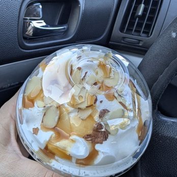 Protein Plus - Banana pudding protein shake with the fixin's 24 oz, 200 calories, 24 g of protein - Health Markets Near Me - Upland, California