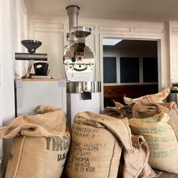 Herst Coffee Roasters - Bean bags. Grinders.