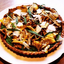Appetite Catering Dublin - Courgette, Tarragon and Pea Tart