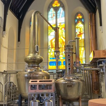 Pearse Lyons Distillery - The stills from Kentucky on the altar. - Distilleries Near Me - Dublin, D Pearse Lyons Distillery - The stills from Kentucky on the altar. - Distilleries Near Me - Dublin, D