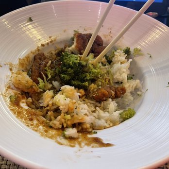 Little Purse - The Korean chicken with rice. Absolute trash - Dim Sum Near Me - Newark, New Jersey