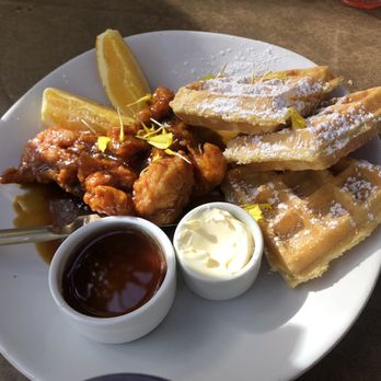 Queen Violet WeHo - Orange chicken and waffles - Chinese Near Me - West Hollywood, California Queen Violet WeHo - Orange chicken and waffles - Chinese Near Me - West Hollywood, California
