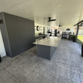Master Outdoor Spaces - Full Outdoor Kitchen and Backyard Transformation - Grilling Equipment Near Me - Miami, Florida Master Outdoor Spaces - Full Outdoor Kitchen and Backyard Transformation - Grilling Equipment Near Me - Miami, Florida