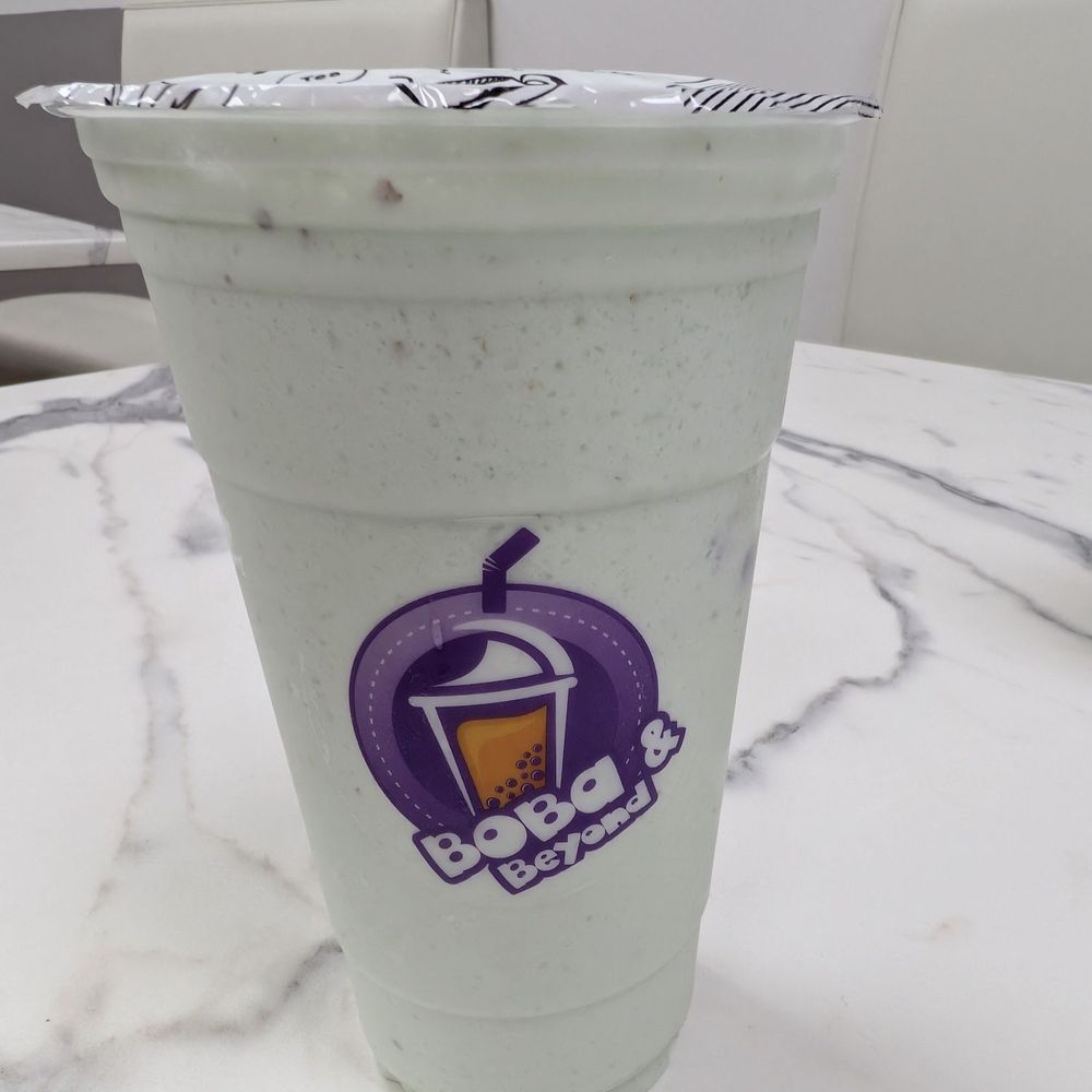 Boba and Beyond - Almond pistachio boba shake - Bubble Tea Near Me - Lacey, Washington