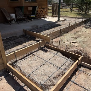 Schroeder Construction - wood forms and rebar, ready to pour new concrete - Masonry/Concrete Near Me - Florissant, Colorado Schroeder Construction - wood forms and rebar, ready to pour new concrete - Masonry/Concrete Near Me - Florissant, Colorado