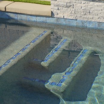 Wells Pools - Edge tile on steps and shelves - Hot Tub & Pool Near Me - Rancho Cordova, California