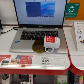 Staples - Steinbach - Laptop with a fake spill - Office Equipment Near Me - Steinbach, Manitoba Staples - Steinbach - Laptop with a fake spill - Office Equipment Near Me - Steinbach, Manitoba