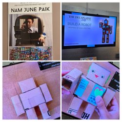 Delaplaine Arts Center - Artist - Nam June Paik - Build a Robot - September 2025