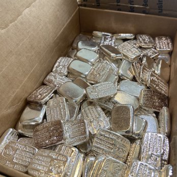 Bellevue Rare Coins - 100 oz of hand poured silver - Jewelry Near Me - Bellevue, Washington
