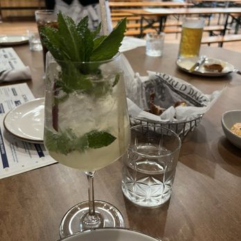 Schmankerl Stub’n - Elderflower and mint cocktail - German Near Me - Orlando, Florida Schmankerl Stub’n - Elderflower and mint cocktail - German Near Me - Orlando, Florida