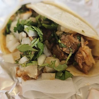 Tacos A La Parrilla - Close-up of the Al Pastor Taco - Mexican Near Me - San Jose, California Tacos A La Parrilla - Close-up of the Al Pastor Taco - Mexican Near Me - San Jose, California