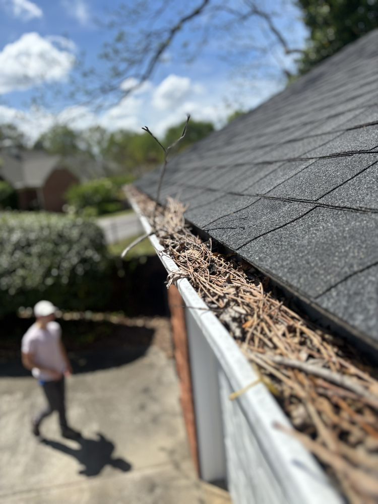 Slide of Studs Gutter Cleaning