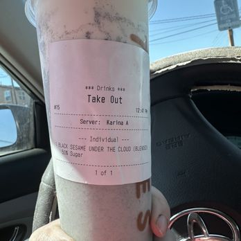 7 Miles Tea Lab - Black Sesame Milk - Bubble Tea Near Me - Artesia, California 7 Miles Tea Lab - Black Sesame Milk - Bubble Tea Near Me - Artesia, California