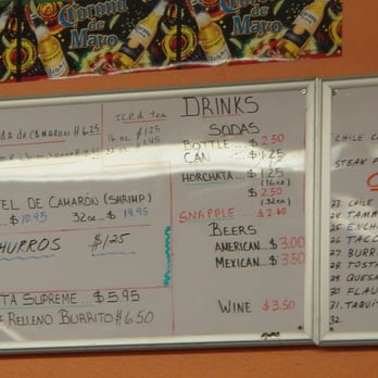 Tijuana Taqueria - closer look at the menu - Mexican Near Me - Placerville, California Tijuana Taqueria - closer look at the menu - Mexican Near Me - Placerville, California