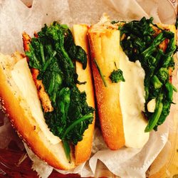Addeo's of the Bronx - Grilled Chicken and Broccoli Rabe Hero w/ mozz
