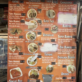Taco Veloz - Menu - Mexican Near Me - Boise, Idaho