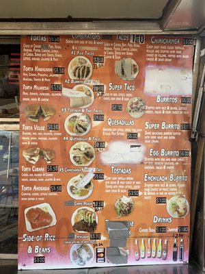 Menu photo 1 Taco Veloz Boise, ID