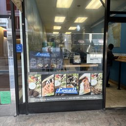 Exterior outside entrance of Locali Mediterranean - San Francisco, California Exterior outside entrance of Locali Mediterranean - San Francisco, California
