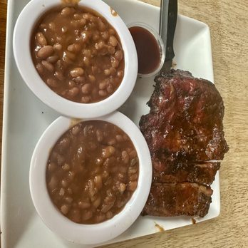 Felix's BBQ With Soul - Baby back ribs with beans - Southern Near Me - Oceanside, California Felix's BBQ With Soul - Baby back ribs with beans - Southern Near Me - Oceanside, California