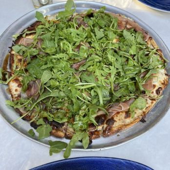 The Dearborn - Prosciutto & Fried Egg pizza (we got it without fried egg) - New American Near Me - Chicago, Illinois The Dearborn - Prosciutto & Fried Egg pizza (we got it without fried egg) - New American Near Me - Chicago, Illinois