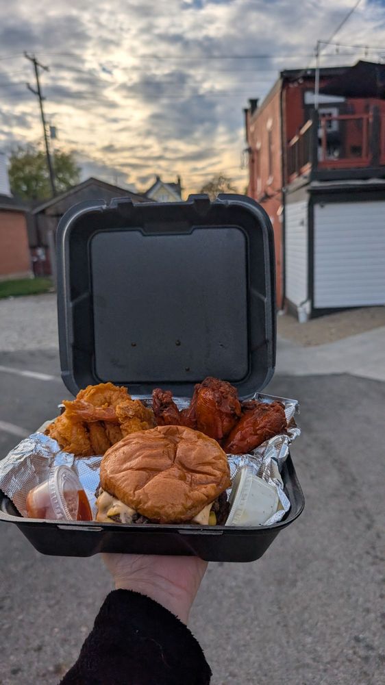 Food from Nu Flavor Gourmet Kitchen