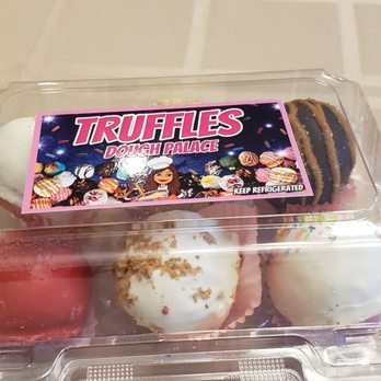 Dough Palace - a variety of doughnuts in a plastic container - Desserts Near Me - Fairfield, New Jersey Dough Palace - a variety of doughnuts in a plastic container - Desserts Near Me - Fairfield, New Jersey