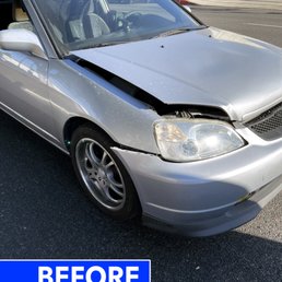 When I got into an accident. When I got into an accident.