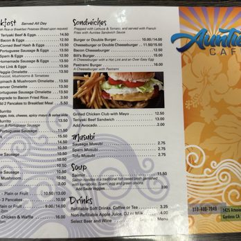 Aunties Cafe - Breakfast & Brunch Near Me - Gardena, California